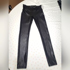 Spanx faux leather leggings